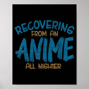 Genesung von einem Anime alle nächtlichen Anime Ma Poster