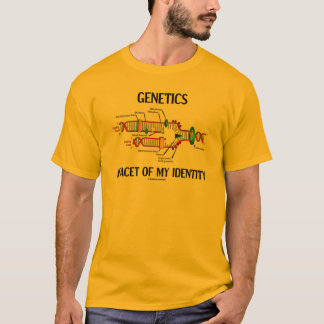 Genetik ist ein Aspekt meiner Identität (DNA-Repli T-Shirt