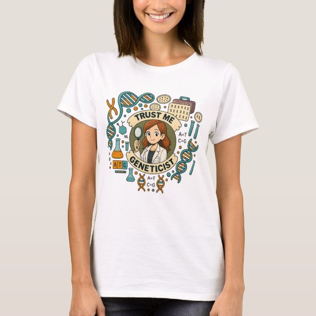 Genetiker T-Shirt (Vorderseite)
