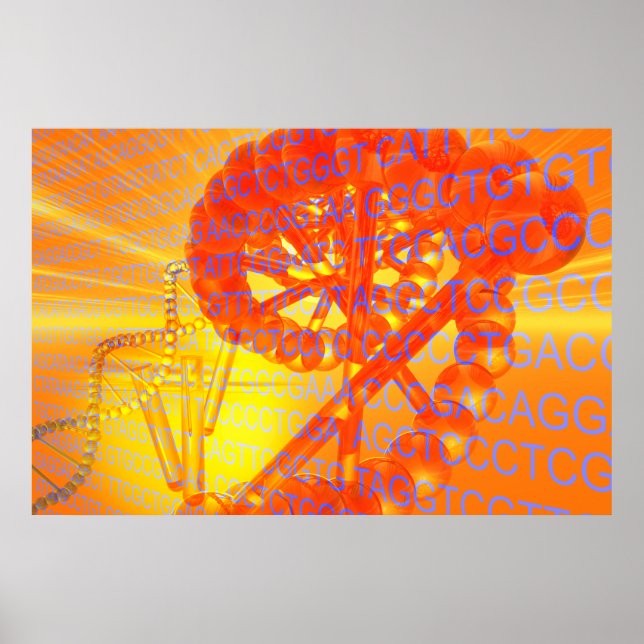 Genetische Forschung Poster (Vorne)