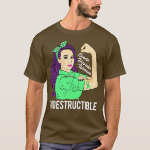 Genetische Störung Warrior unzerstörbare Bewusstse T-Shirt