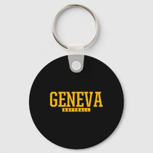 Geneva High School Softball Schlüsselanhänger