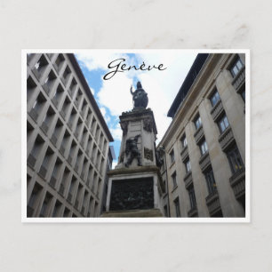 Genève-Denkmal Postkarte