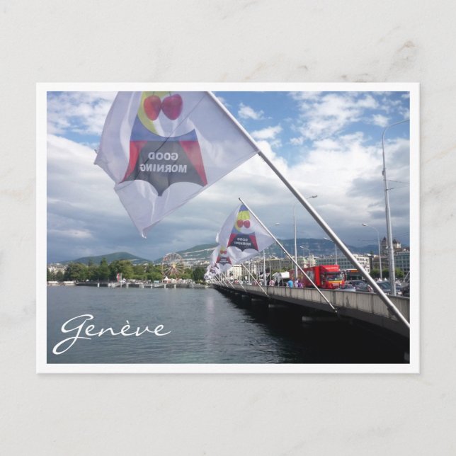 Genève Morve Postkarte (Vorderseite)