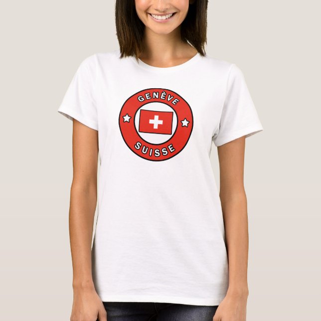 Genève Suisse T-Shirt (Vorderseite)