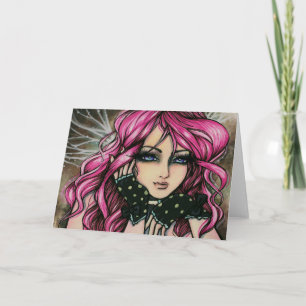 "Genevieve" Steampunk-Feenkarten Karte