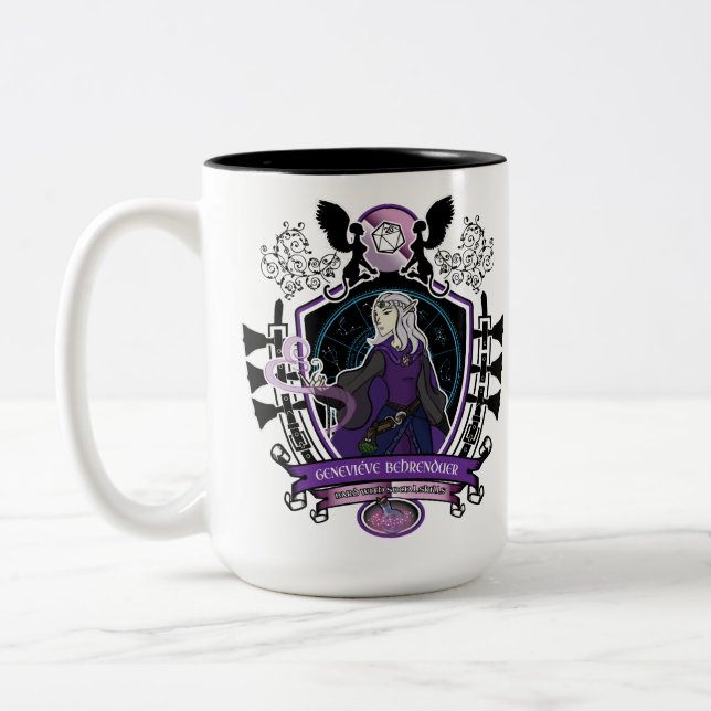 Geneviewer Behrenduer Zweifarbige Tasse (Links)