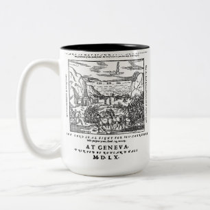Genf-Bibel-Rotes Meer 1560 Zweifarbige Tasse