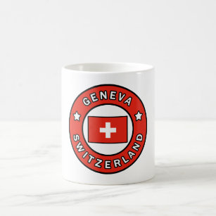 Genf die Schweiz Kaffeetasse