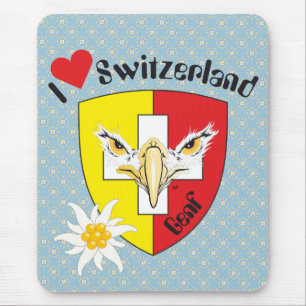 Genf, Genève, Ginevra, Genevra Mousepad