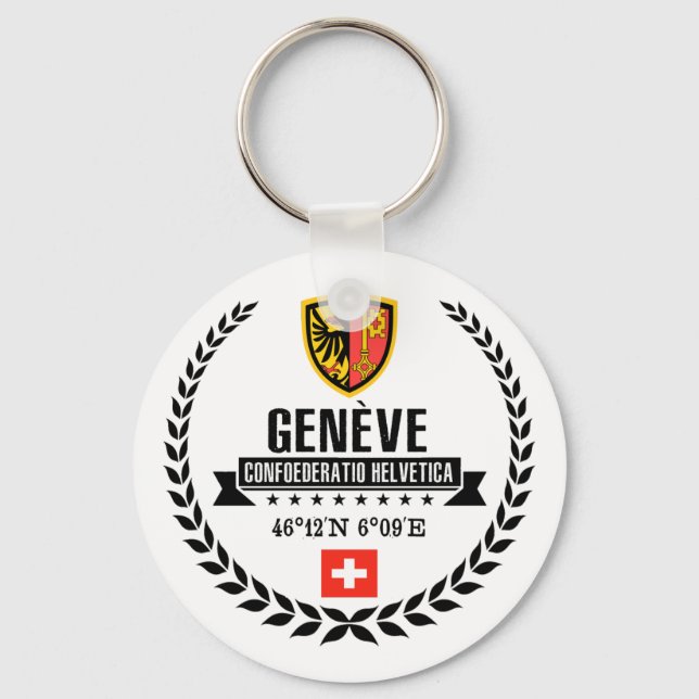 Genf Schlüsselanhänger (Vorderseite)