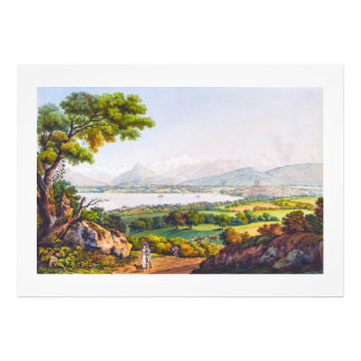 Genf, Schweiz Fotodruck