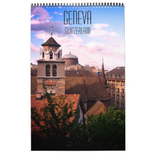 Genf Schweiz Kalender