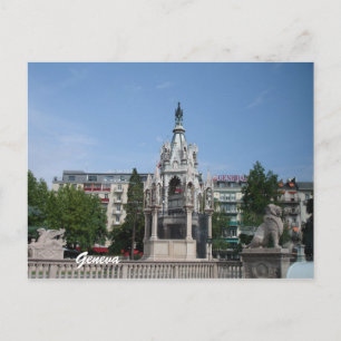 Genf, Schweiz Postkarte