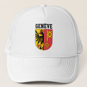 Genf, Schweiz - Wappen Truckerkappe