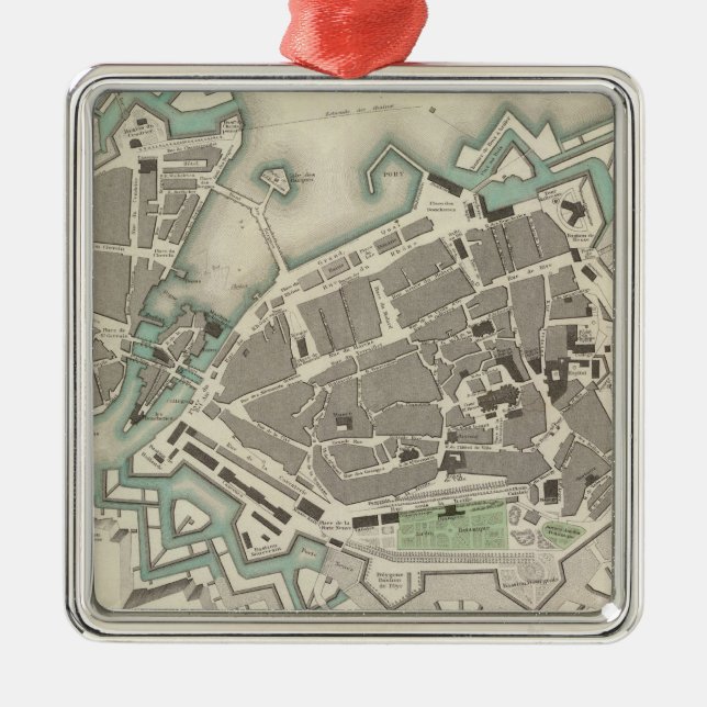 Genf Silbernes Ornament (Vorne)