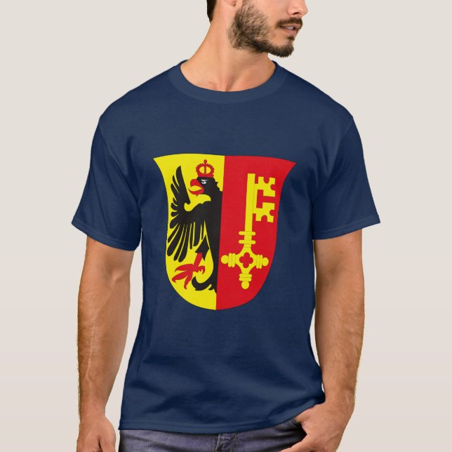 Genf-Wappen T - Shirt (Vorderseite)