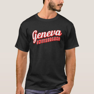 Genfer Schweiz T-Shirt