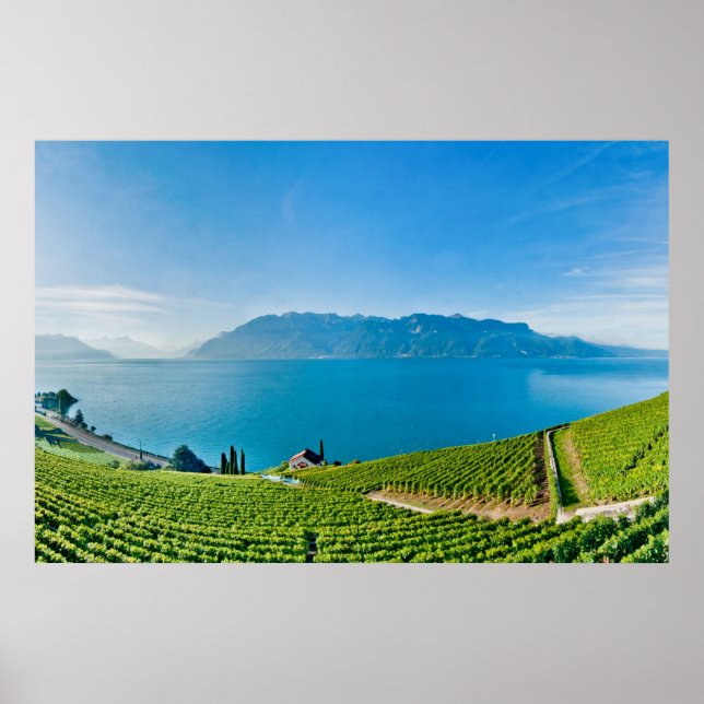 Genfer See (Lac Léman) 007 Poster (Vorne)