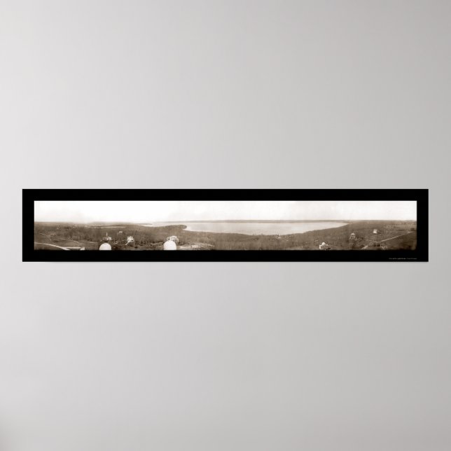 Genfer See WI Yerkes Foto 1910 Poster (Vorne)