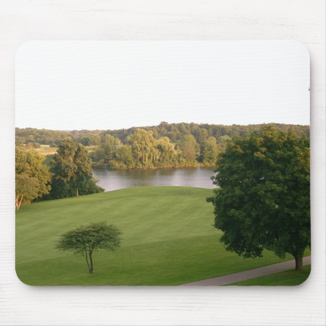 Genfersee-Golfplatz Mousepad (Vorne)