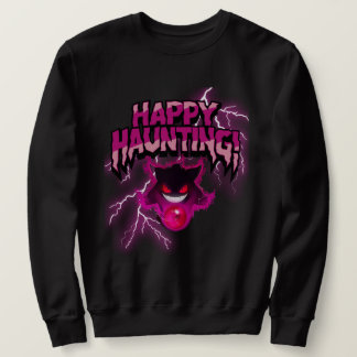 Gengar Shadow Pokémon "Happy Hunting" T - Shirt, H Sweatshirt