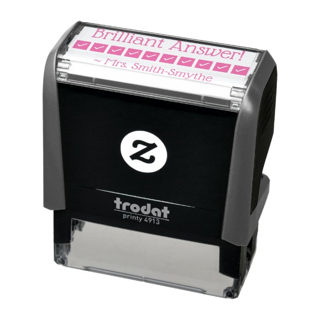 "Geniale Antwort!" Tutor-Stempel Permastempel (Produkt)