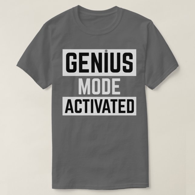 Genialmodus aktiviert Funny T-Shirt (Design vorne)