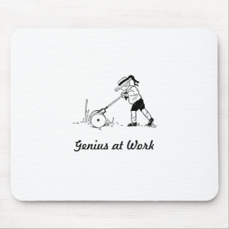 Genie am Arbeitsplatz-Mauspad Mousepad