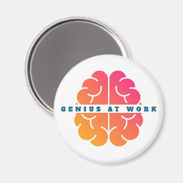 Genie am Werk Magnet