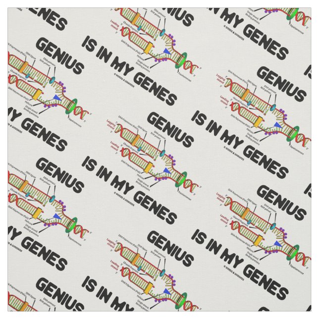Genie befindet sich in der DNA-Replikation meiner  Stoff (Muster)