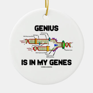 Genie befindet sich in meinem DNA-Replikations-Spa Keramik Ornament