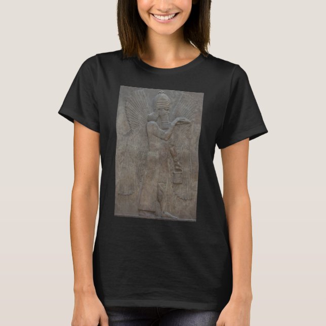 Genie Benisseur von Assyria und mesopotamianischer T-Shirt (Vorderseite)