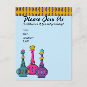 Genie Bottles 2010 Einladung