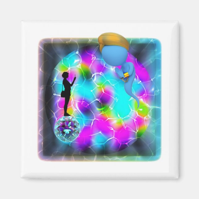 Genie Code Magnet (Vorne)