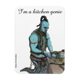 Genie Cooking Kitchen Magic Refigerator Magnet