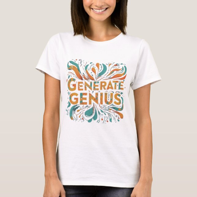 Genie generieren T-Shirt (Vorderseite)