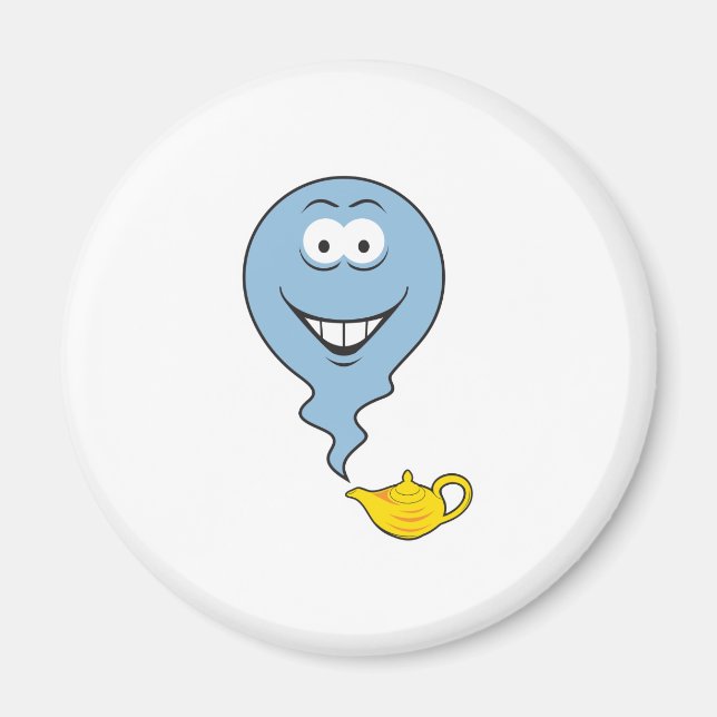 Genie Gesicht Magnet (Vorne)