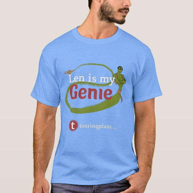 Genie Green Gold T-Shirt (Vorderseite)