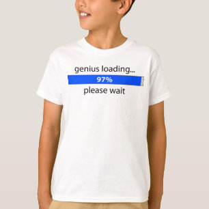 Genie-Laden scherzt Wecker T T-Shirt
