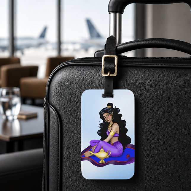 Genie Magic Carpet Lampe Blauer Himmel Gepäckanhänger (Von Creator hochgeladen)