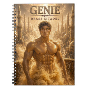 Genie Messing Zitadelle Dark Cinema Notizblock