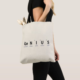 'Genie' Periodensystem - Sanftes Elfenbein Minimal