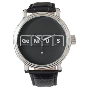 Genie - Periodische Tabelle Armbanduhr
