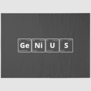 Genie - Periodische Tabelle Seidenpapier