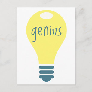 Genie Postkarte