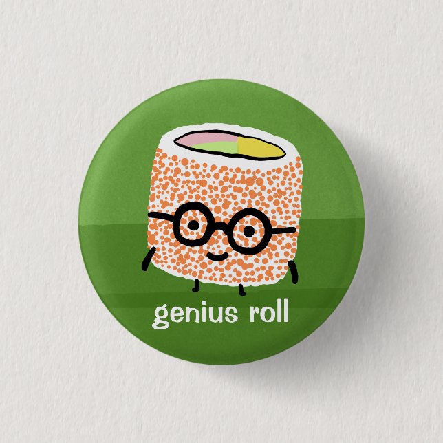 Genie-Rolle Button (Vorderseite)