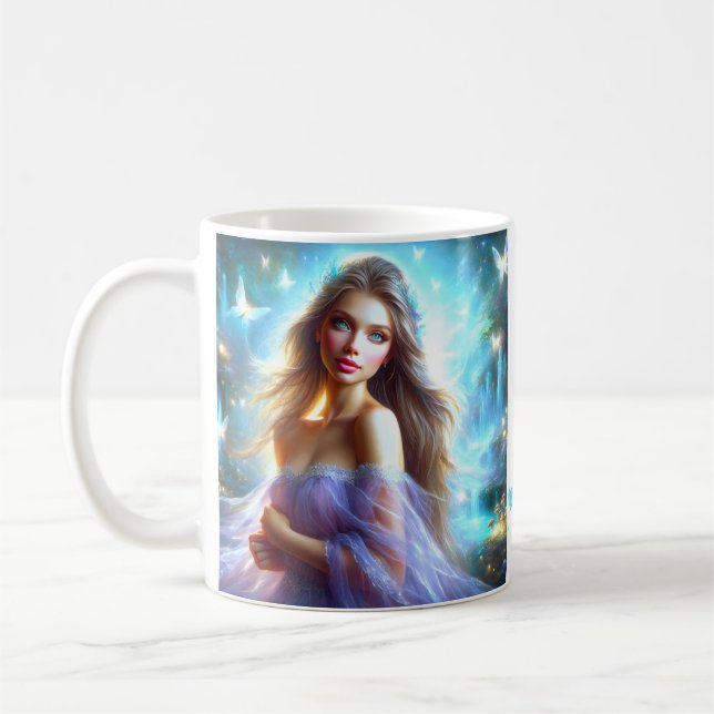 Genieß den Augenblick, wunderschöne Tasse (Links)