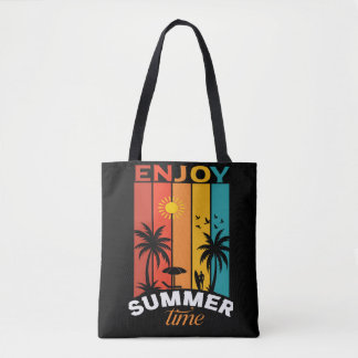 Genieße das Retro-Strand-T-Shirt im Sommer