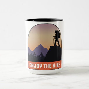 Genieße Die Wanderung Cool Lustige Wander Geschenk Tasse